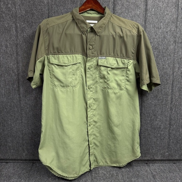 Columbia Other - Columbia Men's Green Button-Up Shirt